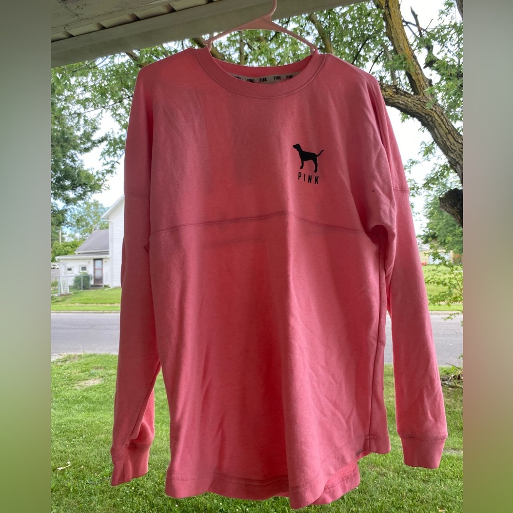 Pink long sleeve tee